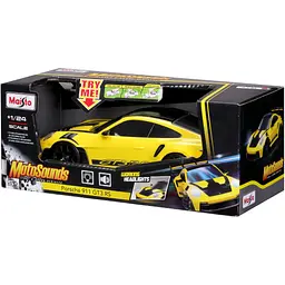 Ігрова автомодель Maisto Porsche 911 GT3 RS 1:24 (81733 yellow) - мініатюра 7