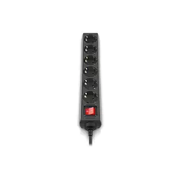 Мережевий фільтр живлення REAL-EL RS-6 Protect M 1.8m, black (EL122300032) - мініатюра 4