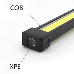 Ліхтар світильник розкладний з червоним жовтим та білим світлом WORKLIGHT-WL-08-XPE+COB power bank - мініатюра 5