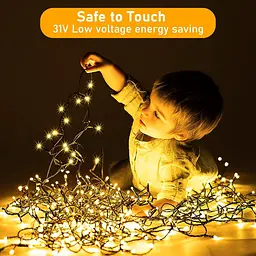 Світлодіодні гірлянди Bzavor Fairy Lights, що працюють від батарейок, 15 м - мініатюра 4