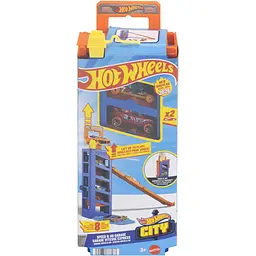 Ігровий набір Hot Wheels Гараж зі спуском колір в асортименті (JMJ52)