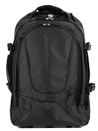 Дорожня сумка-рюкзак на колесах Airtex 560/1 48х35х19см XS 18,3л Темно-сірий - мініатюра 4