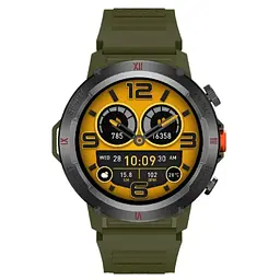 Смарт-годинник W&O IWO X22 IP68 Army Green - мініатюра 5