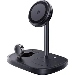 Бездротовий зарядний пристрій Baseus EnerFill FS41 3in1 Black (P10281904123-01) [164857]