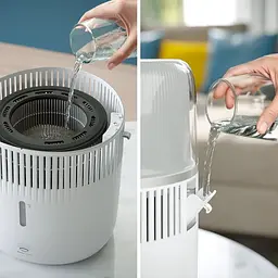 Зволожувач повітря Philips Series 5000 традиційне зволоження 56 м2 білий (HU5710/00) - мініатюра 7