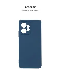 Чехол ArmorStandart ICON для Xiaomi Redmi Note 12 4G Camera cover Dark Blue (ARM67701) - мініатюра 3
