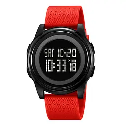 Чоловічий наручний годинник 2378RD Red Skmei acs0029953 - мініатюра 2