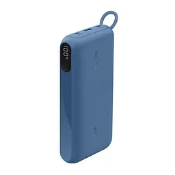 Belkin Акумулятор портативний літій-іонний Power Bank Belkin 20000мА·рік, 20Вт, з дисплеєм, синій - мініатюра 6