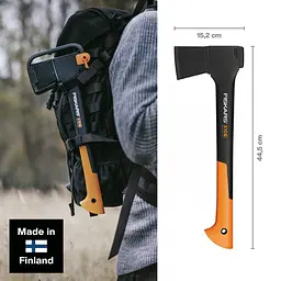 Сокира теслярська Fiskars X10 S (1015619) - мініатюра 3