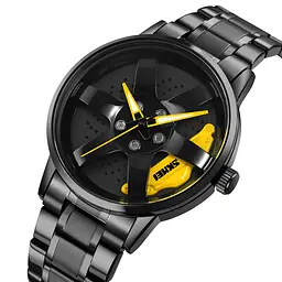 Наручний годинник чоловічий 1824YL Yellow Skmei acs0030559 - мініатюра 2