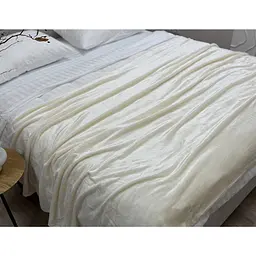 Покривало Ecotton Coconut Milk 150х220 см молочний (24916) - мініатюра 9