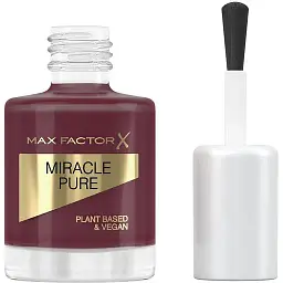 Лак для нігтів Max Factor Miracle Pure, відтінок 373 (Regal Garnet), 12 мл - мініатюра 2