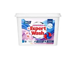 Капсули для прання EXPERT WASH Універсальні парфумовані Свіжість квітів