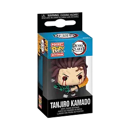 Фігурка брелок Funko Pop Фанко Поп Demon Slayer Tanjiro Клинок розсікаючий демонів Танджиро 4 см DS TK KC 4 - мініатюра 3
