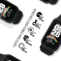Плівка захисна Armorstandart Xiaomi Smart Band 9 Active 6pcs (ARM83826) - миниатюра 2