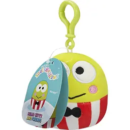 М'яка іграшка Squishmallows Hello Kitty на кліпсі Кероппі 9 см (SQSN00274) - мініатюра 3