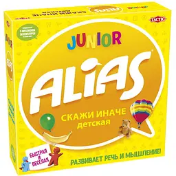 Настільна гра Tactic Аліас для дітей (Аліас Юніор, Junior Alias) (рос.) (58767)
