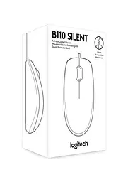 Мишка Logitech B110 Silent чорна (910-005508) - мініатюра 4