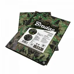 Тент камуфляжний Bradas CAMOforest 90 гр/м² 8х12 м PLCF908/12