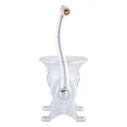 М'ясорубка ручна чавунна з 3 насадками 29х12х18.5 см Kamille 88375 - мініатюра 3