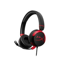 Гарнітура HyperX ігрова Cloud Mini mini-jack 1.2 м чорний-червоний (7G8F4AA)