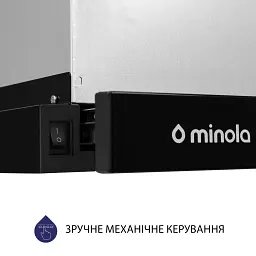 Витяжка телескопічна Minola HTL 614 BL LED - мініатюра 7