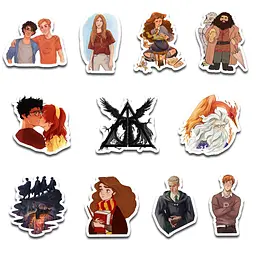 Стікерпак GeekLand Harry Potter 45 штук (SP HP 01) - мініатюра 2