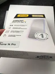 Захисне скло протиударне OtterBox Alpha Glass 3X для iPhone 14 Pro (77-88547) - мініатюра 2