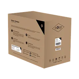 Джерело безперебійного живлення NJOY Keen 1000 (UPLI-LI100KE-CG01B) Lin.int., AVR, 4 x евро, пластик - мініатюра 6