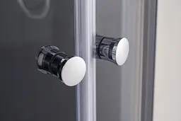 Душова кабіна без піддону Mixxus Plain SC01-90x90x185-TR хром прозоре скло 4 мм MI6899, Універсальна, прозорий, хром - мініатюра 4
