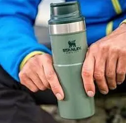 Термокухоль Stanley Classic Trigger action 470 мл синій - мініатюра 2