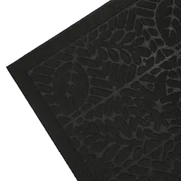 Килимок придверний Eco Fabric Листя без кромки чорний 40 х 60 см (4060-006) - мініатюра 8