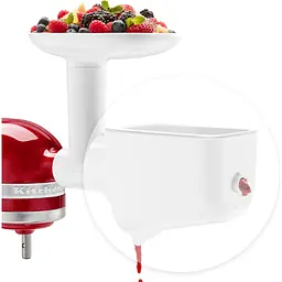 Насадка-сито для перетирання овочів і фруктів KitchenAid до моделі 5KSMFGA біла (5KSMFVSP) - мініатюра 2