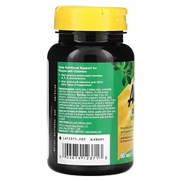 Вітаміни та мінерали Nature's Way Alive! Diabetic Multivitamin, 60 таблеток для діабетиків - мініатюра 3