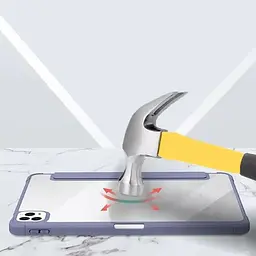 Чохол-книжка BeCover Soft Edge TPU з кріпленням Apple Pencil для Apple iPad Pro 11" M4 2024 Purple (711716) - мініатюра 4