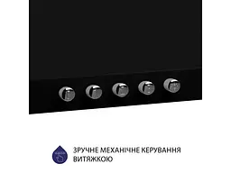 Витяжка Minola HK 5614 BL 1000 LED - мініатюра 4