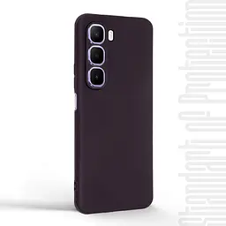 Чехол-накладка для смартфона Infinix Hot 60 Pro Plus 4G, противоударный, силиконовый, термополиуретановый (ТПУ), с защитой камеры и корпуса, черный, защита всего корпуса, ArmorStandart (ARM88681) - мініатюра 2