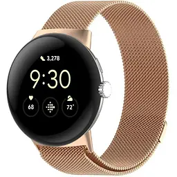 Ремінець DK CDK Metal Milanese Loop Magnetic для Google Pixel Watch 3 41mm (015666) (rose gold) - мініатюра 2