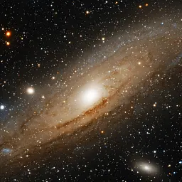 Інтер'єрна картина Галактика Андромеди, туманність, Andromeda Galaxy, астрономія, космос, НАСА, наука, 43×60 см (id6722) - мініатюра 4