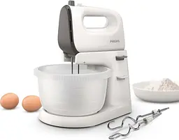 Міксер стціонарний Philips Viva Collection 450 Вт біло-сірий (HR3745/00) - мініатюра 5