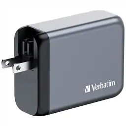 Зарядний пристрій Verbatim GaN 100 W 4 ports (2xUSB-C-100 W,USB-C 65 W /USB-A -3.0) (32202) - мініатюра 3