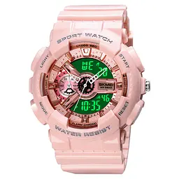 Годинник наручний жіночий 1688 Pink-Cuprum Skmei acs0030627