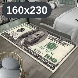 Стильний та зносостійкий килим для дому "100 доларів" 160х230 KT8000705