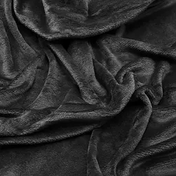 Плед Ardesto Flannel 200х220 см 100% поліестер чорний pbe0050472 - мініатюра 5