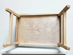 Складаний кавовий столик для сніданку в ліжко 42×28×17 см №2 - мініатюра 5
