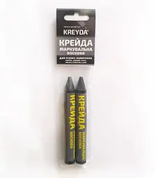 Крейда воскова для маркування Універсальна (2шт), чорний (CW606814)