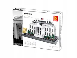 Конструктор Wange Архітектура 3D Білий дім The White house of Washington-USA 4214 3Д 773 деталі - мініатюра 2