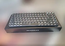 Клавіатура бездротова Xiaomi Miiiw Bluetooth dual mode keyboard 2.4GHz чорна MWBK01 - мініатюра 2