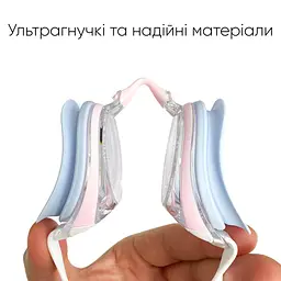 Підліткові (дорослі) Окуляри для плавання Renvo Maros JR Anti-fog Рожевий, Білий OSFM (2SG220-0312) - мініатюра 6