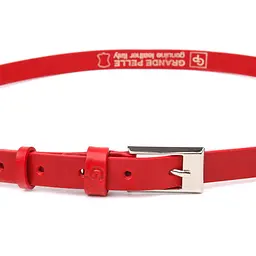 Ремінь шкіряний Grande Pelle жіночий 1,9х110 см acs0024595 - мініатюра 3